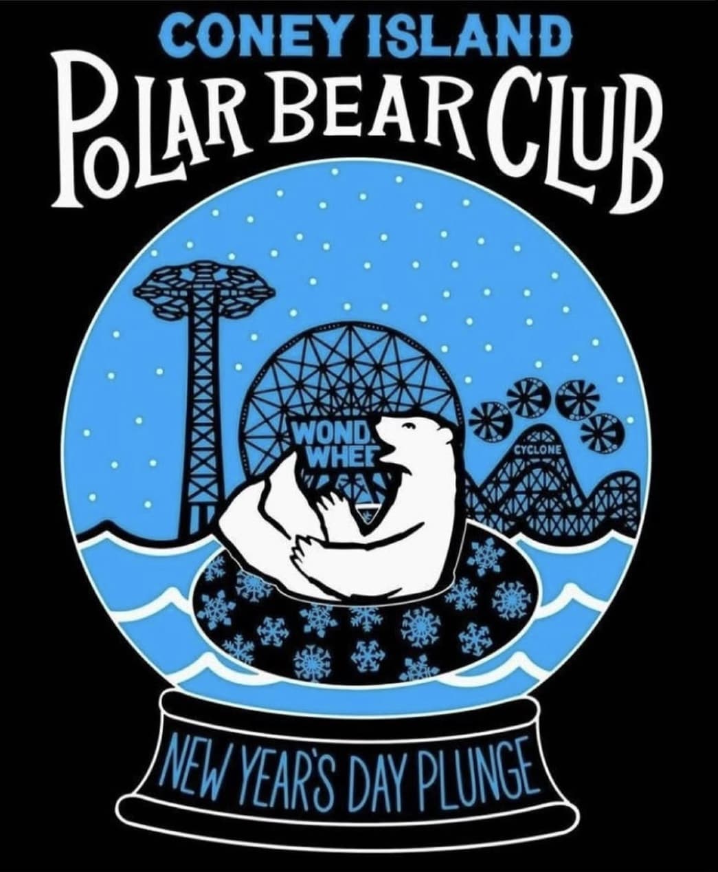 Coney Island Polar Bear Club NYD plunge